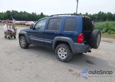 2002 Jeep Liberty Sport из США, поврежденный, VIN 1J4GL48KX2W239939